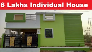 Fabulous 6 Lakhs Individual House | 20 x 30 Individual House Plan | Budget House Videos | MMM