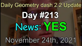 Daily Gemometry Dash 2.2 Update: Day 213