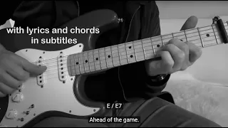 Mark Knopfler - Ahead Of The Game  - how to play - w/ chords & lyrics - solo parts in extra playlist