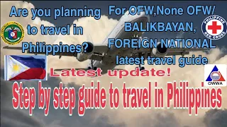 Travel guide to Philippines. For OFW, NON OFW and Foreign national