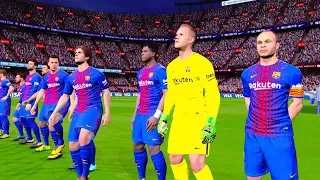 Barcelona vs Eibar 19/09/2017 Gameplay