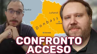 CONFRONTO ACCESO PARABELLUM-ANDREA LUCIDI (Reporter Donbas Pro Russia)