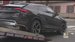 2 Lamborghinis Stolen In Wayland Found Crashed In Malden