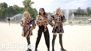 Louis Vuitton’s Charlie’s Angels: Chloe Grace Moretz, Sophie Turner, and Laura Harrier | InStyle