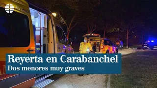 Dos menores heridos muy graves y otro joven grave en una pelea entre bandas latinas en Carabanchel