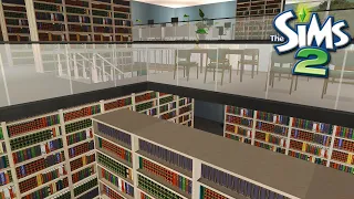The Sims 2 Speed Build | Pleasantview | Public Library & Lecture Hall