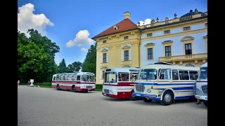 Veterán bus Kříž - Slavkov u Brna 19.08.2023