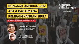 Bongkar Omnibus Law: Apa dan Bagaimana Pembangkangan Sipil? | Live Podcast #NgobrolLingkungan