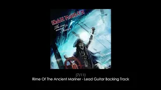 Iron Maiden - Rime Of The Ancient Mariner - Lead Guitar Backing Track (7/11)