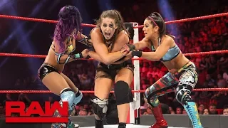 Sasha Banks & Bayley vs. The Riott Squad: Raw, July 30, 2018