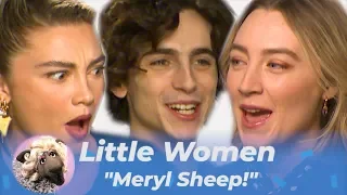 'Meryl SHEEP!': How well do Timothee Chalamet, Saoirse Ronan & Florence Pugh know each other?