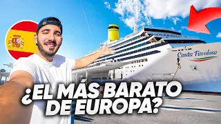 😨🚢 Mi primera vez EN UN CRUCERO por el MEDITERRANEO ¡NO ME LO ESPERABA ASÍ!