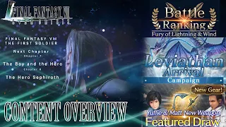 Battle Ranking event, new Yuffie&Matt banner, Leviathan and more || Final Fantasy VII Ever Crisis