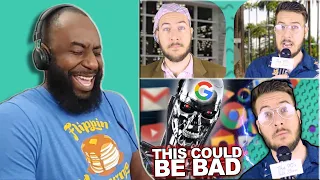 Time Traveler Discovers Google Reaction | The Future Is Dumb