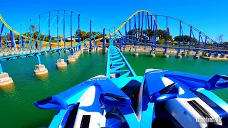 Jet-Ski Themed Roller Coaster | Wave Breaker Coaster | SeaWorld San Antonio 2021