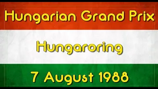 1988 Hungarian Grand Prix