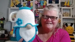 Crochet Teacup Gnome * Amigurumi * muffi_corn
