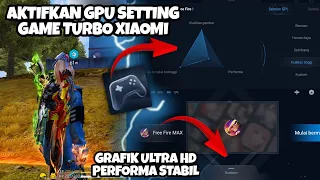 GAME TURBO V5.0 ENABLE GPU SETTING‼️CARA AKTIFKAN SETELAN TAMBAHAN DI GAME TURBO