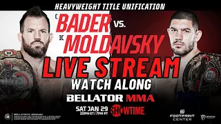 Bellator 273 LIVESTREAM Ryan Bader vs Valentin Moldavsky Full Fight Watch Along