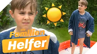 Tim (7) cremt sich ständig ein! Hat er Angst vor Sonnenbrand? | Die Familienhelfer | SAT.1