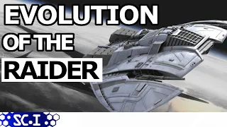 How the Cylon Raider has Evolved over the years