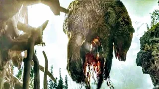 Хищник против Медведя - Хищник убивает Медведя | Хищник 5: Добыча (2022)