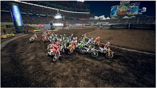 Racing the Kawasaki 250 around Centurylink Field in Seattle