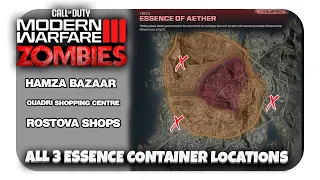 All 3 Containers in Essence Of Aether Location (Hamza Bazaar/Rostova Shops/Quadri Shopping Center)
