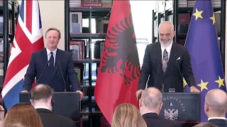 “Hapim garën për portin e ri të Durrësit,presim NATO-n për”,Rama zbardh detaje nga takimi me Cameron
