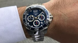 Longines Hydroconquest Chronograph 43 blue