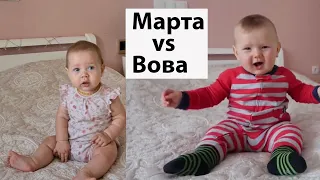 VLOG: Отличие мальчика от девочки, Марте 8 мес