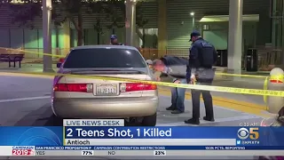 Teen Killed, 2nd Teen Injured In Antioch Shooting