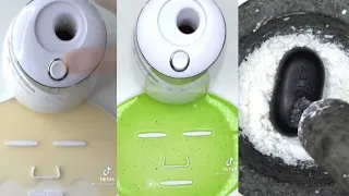 making face mask. tiktok compilation