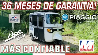 Piaggio Ape City, el motocarro más confiable! Motoselva