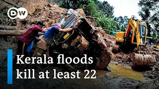 Deadly floods, landslides sweep southern Indian state of Kerala | DW News
