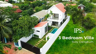 3 Bedroom Villa For Rent - Svay Dangkum, Siem Reap | IPS Cambodia