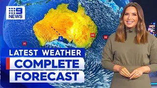 Australia Weather Update: Severe weather warning for parts of Victoria | 9 News Australia