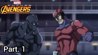 Black Panther vs. Klaw Pt. 1 | Marvel Future Avengers [ENG DUB]