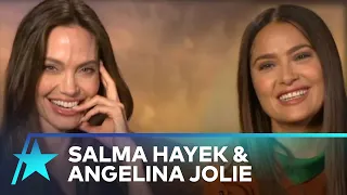 Angelina Jolie & Salma Hayek Gush Over Their 'Real' Friendship