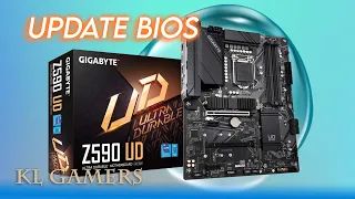 Update BIOS intel Core i9 11900 GIGABYTE Z590 UD 64GB WORKSTATION PC