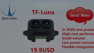 Benewake TF-Luna LiDAR сенсор дальномер модуль одноточечный микро-модуль для Arduino Pixhawk 5V II.