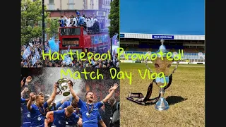 Hartlepool Promoted!! Match Day Vlog In Ashton Gate!