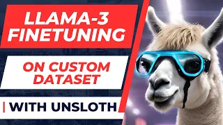 Llama-3 Finetuning on custom dataset with unsloth and QLORA