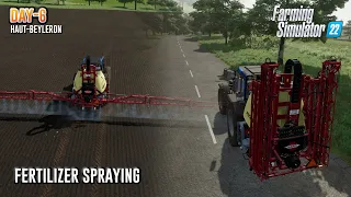 Faarming Simulator 22 🚜| Fertilizer Spraying, Contract Work | Haut-Beyleron | Episode 6 | Timelapse