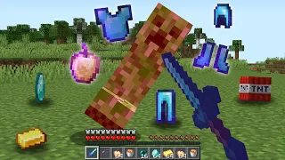 Minecraft UHC but mobs drop OP ITEMS.