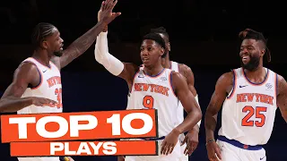 Top 10 New York Knicks Plays of The Year! 🔥