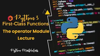 5.17 - The operator Module in Python || Lecture
