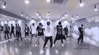 [HD] EXO - Dubstep Intro Dance Practice Mirror