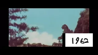 Godzilla evolution 1954-2021 part 1