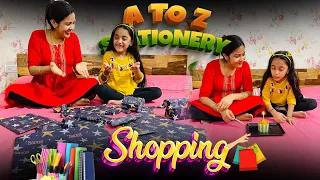 A to Z Stationery Shopping🥳 Stationery Challenge😍Personal Stationery #Vlog - 110 #samayranarula